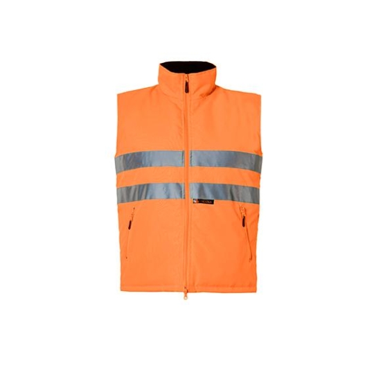 ALP Chaleco impermeable monocolor acolch