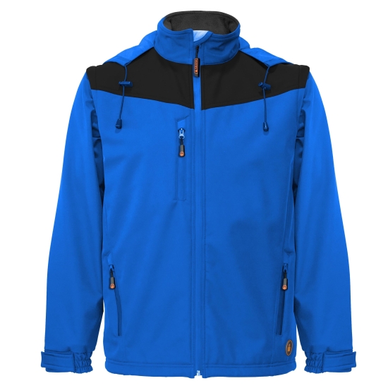 PLANET Veste softshell 2 en 1 avec détails contrastés