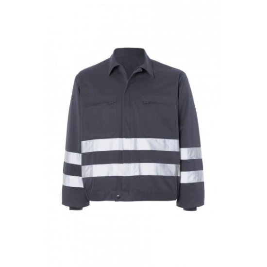 LAD - 2B Veste zippée avec bandes réfléchissantes