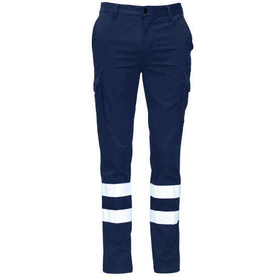 TROUSERS MULTI ELASTAN SLIM FIT 2 STRIPE