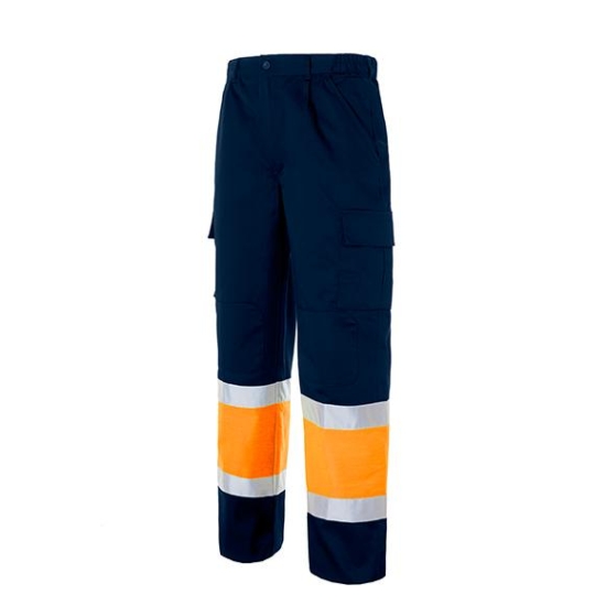 MARSHALL Two-tone multi-pocket trousers