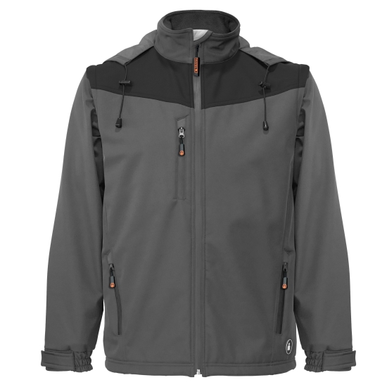 PLANET Veste softshell 2 en 1 avec détails contrastés
