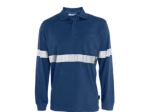 BORI 6-1B IG-ATEX flame retardant long sleeve polo shirt