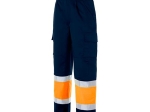 MARSHALL Two-tone multi-pocket trousers