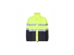 ANSO Parka corta impermeable acolchada b
