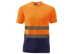 LINK Maillot ajourée bicolore