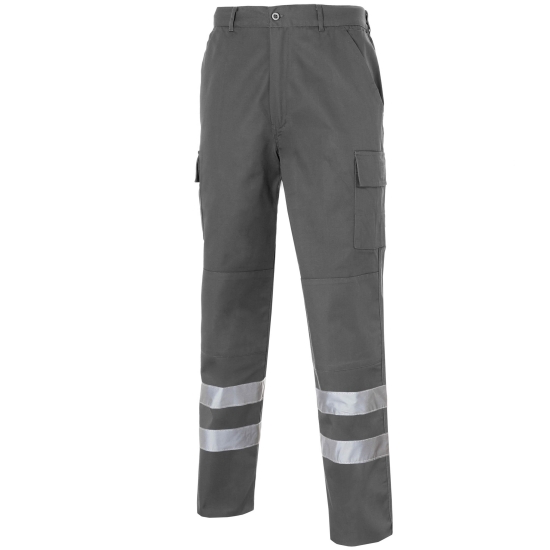 MULTIRE-2B Pantalón reforzado con bandas reflectantes