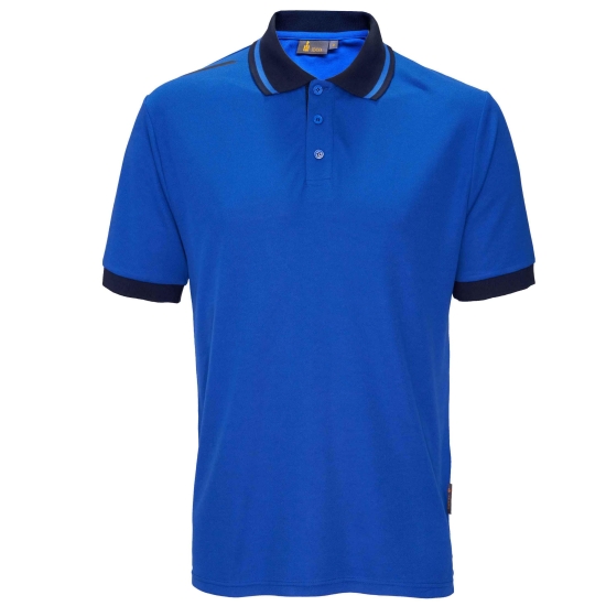 BAMBU Polo con detalles a contraste