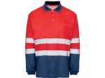 BORI 8 Long-sleeved polo shirt, two-tone double-sided