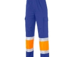 MADRAS 2 Multipocket bicolour trousers