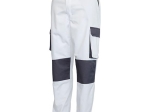 PANT POCHES CPA COMBI BLANC/GRIS