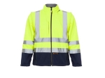 CHELON Two-tone softshell jacket with sleeves