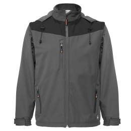 PLANET Veste softshell 2 en 1 avec détails contrastés