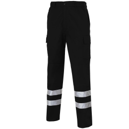 MULTIRE-2B Reinforced trousers with reflective strips