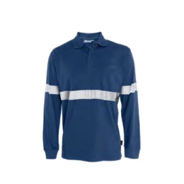 BORI 6-1B Polo manga larga ignífugo IG-ATEX