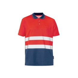 BORI 7 Polo manga corta,bicolor doble cara