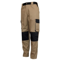PANT POCHES CPA COMBI BEIG/NOIR