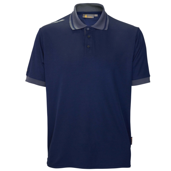 BAMBÚ Polo contrasting details