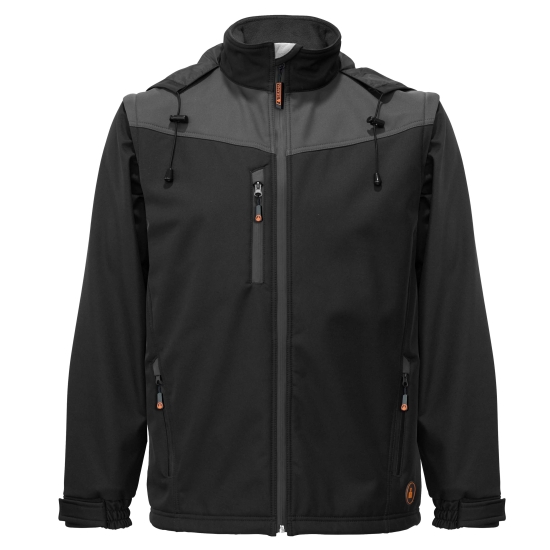 PLANET Softshell 2 en 1 contrasting details