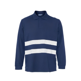 BORI 6-2B Long sleeve IG-ATEX polo shirt