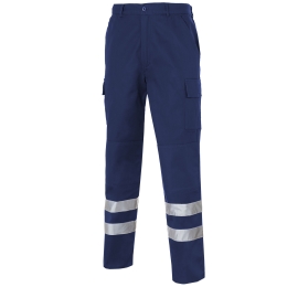 MULTI-RE-2B Reinforced trousers with reflective bands